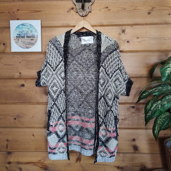Cabi Carol‎ Anderson Provence Southwest Dolman Knit Cardigan Sweater Boho Sz XS - Picture 2 of 8